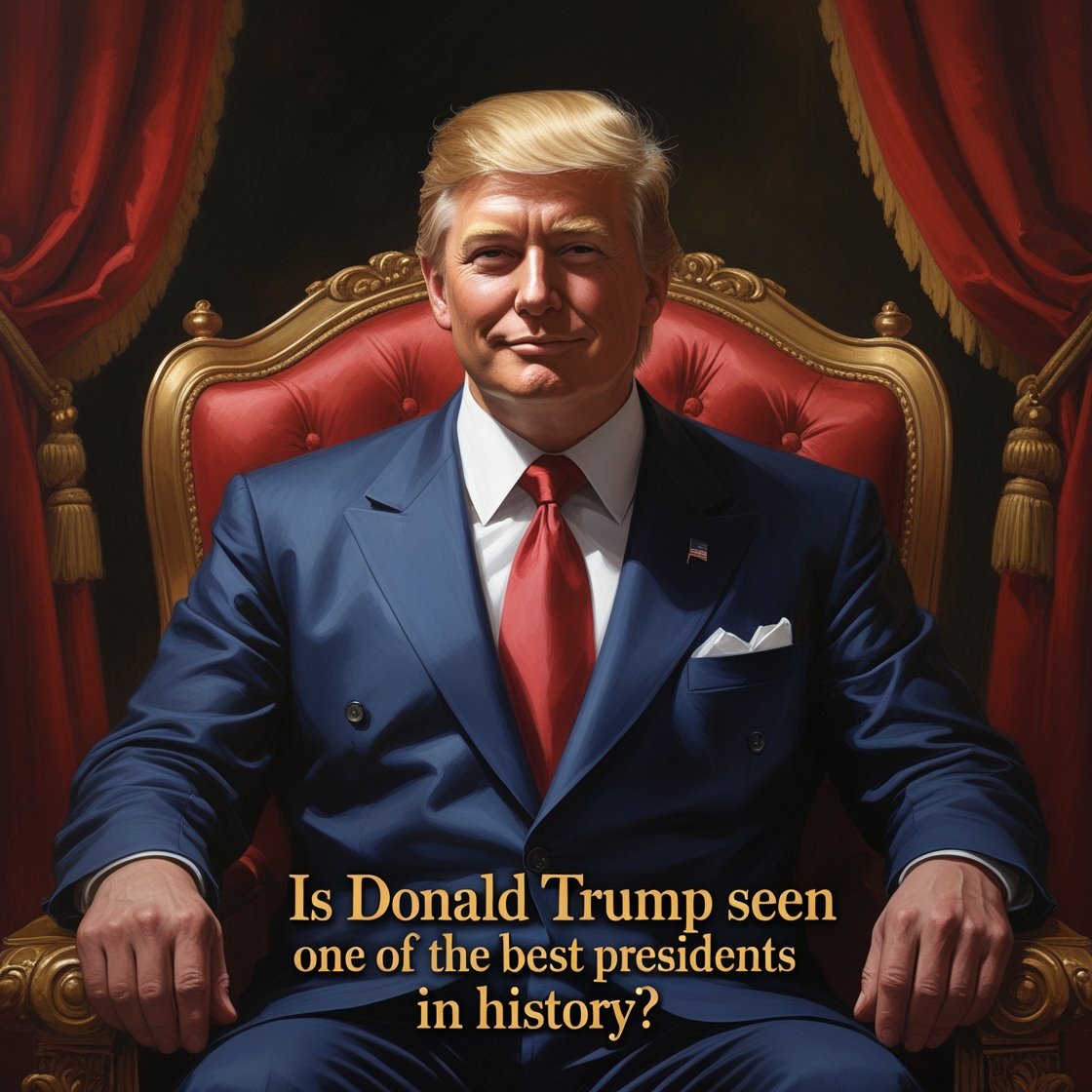 Is Donald Trump Seen as One of the Best Presidents in History